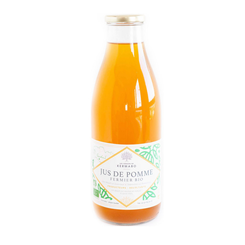Jus de pomme bio Kermabo