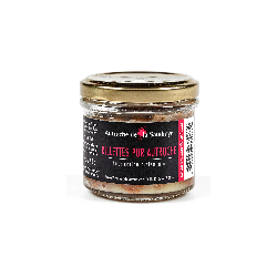 Rillettes d'autruche- Apéro original